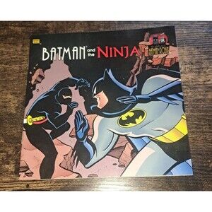 Batman and the ninja paper back golden book